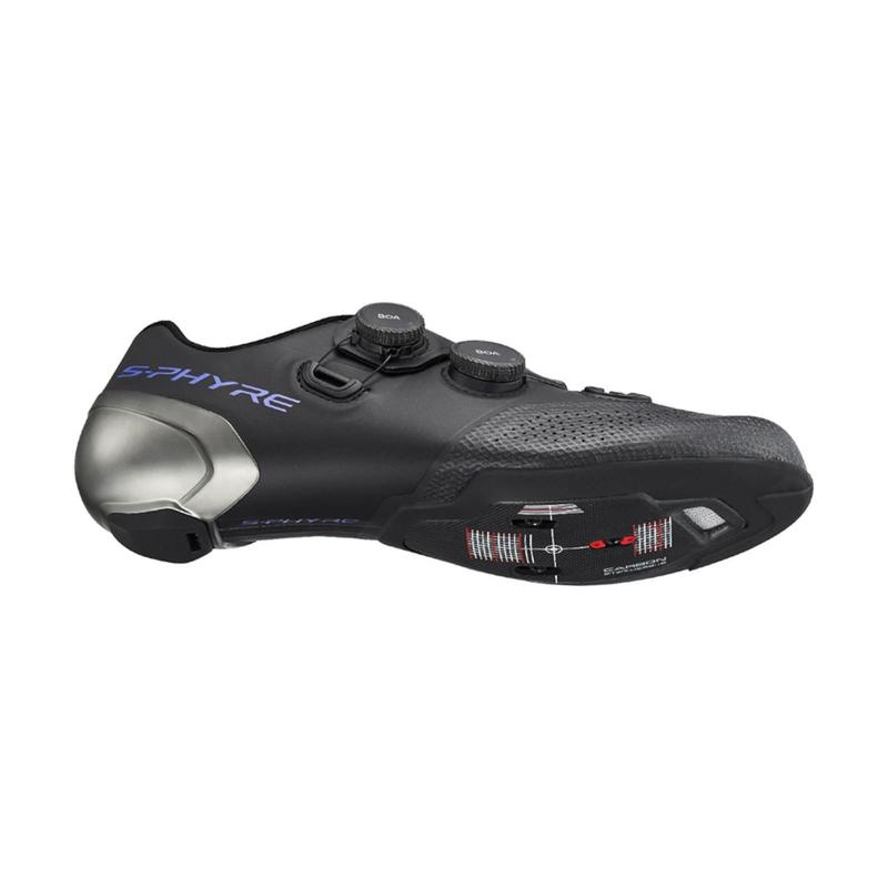 SHIMANO S-PHYRE RC9 ブラック SH-RC902 26.5 Sapatilha de ciclismo road shimano sh-rc902 s-phyre preto